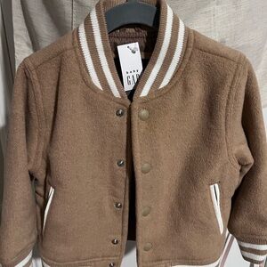 Toddler Varsity Jacket
Deerfield brown